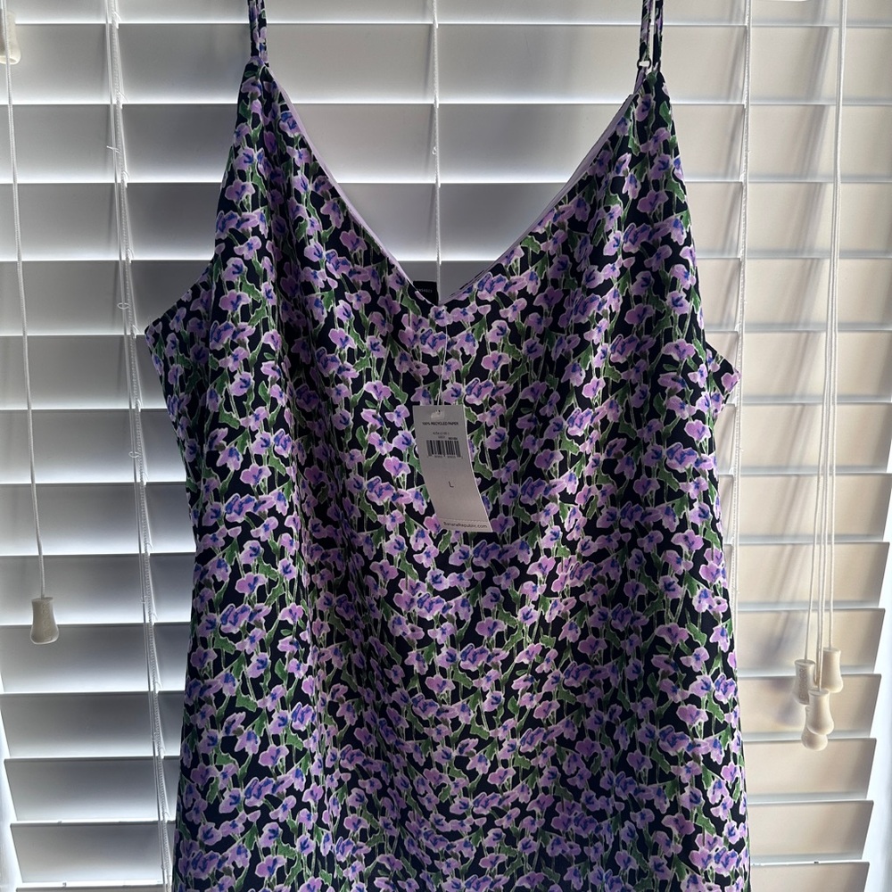 Banana Republic Purple Sleeveless Camisole Top